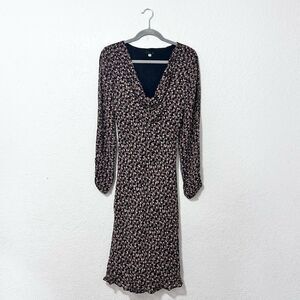 Lapis midi dress size small